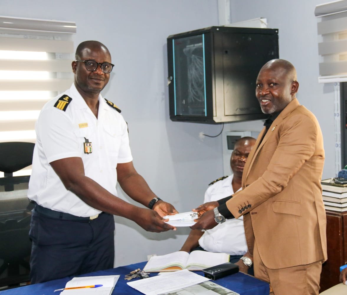 Habdramane COULIBALY — DG d'Interpêche-CI au port de Vridi Canal