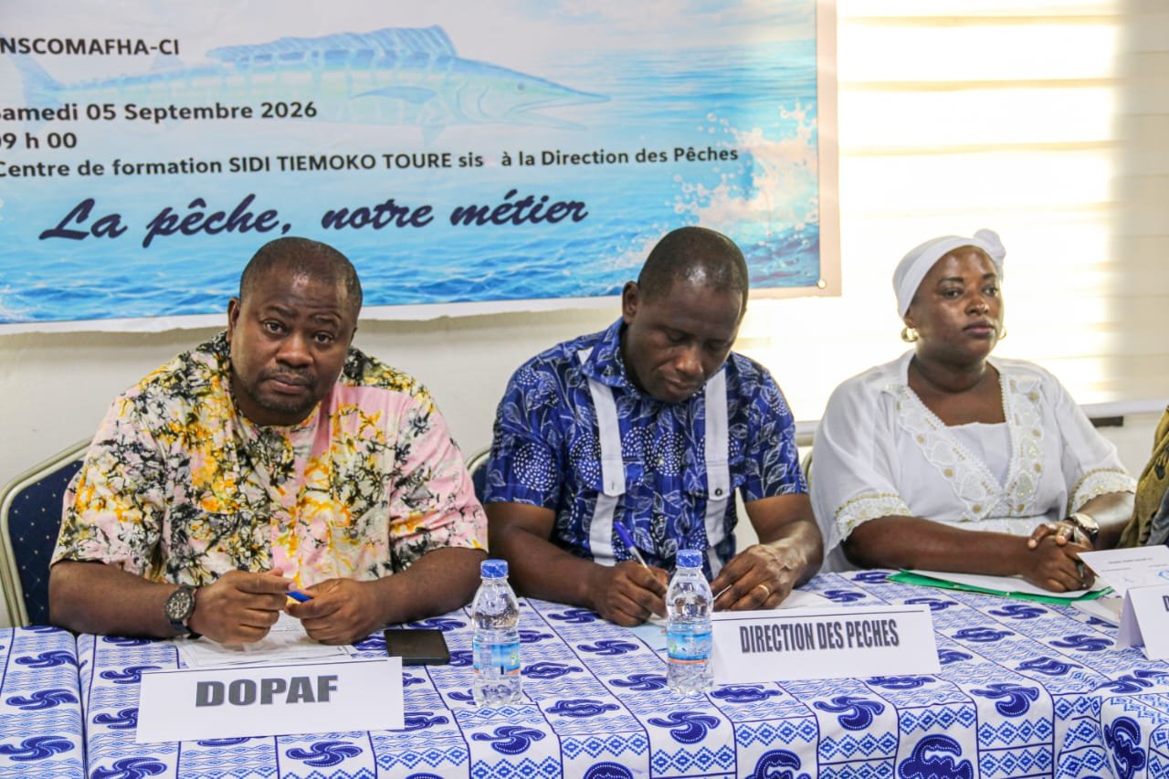 Afolabi Jean-Paul (DOPAF) & Direction des Pêches — représentants du MIRAH